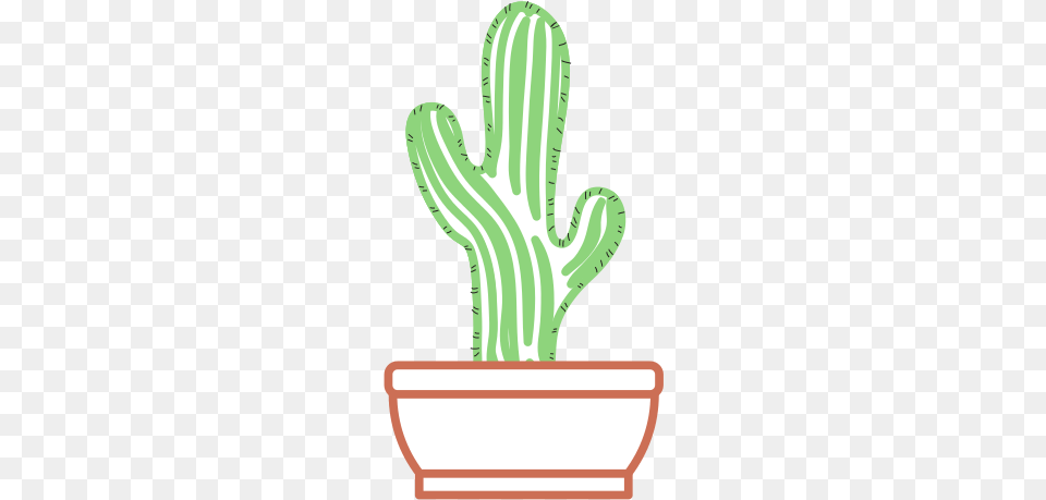 Cactus In Pot Icon Icon, Plant Free Transparent Png