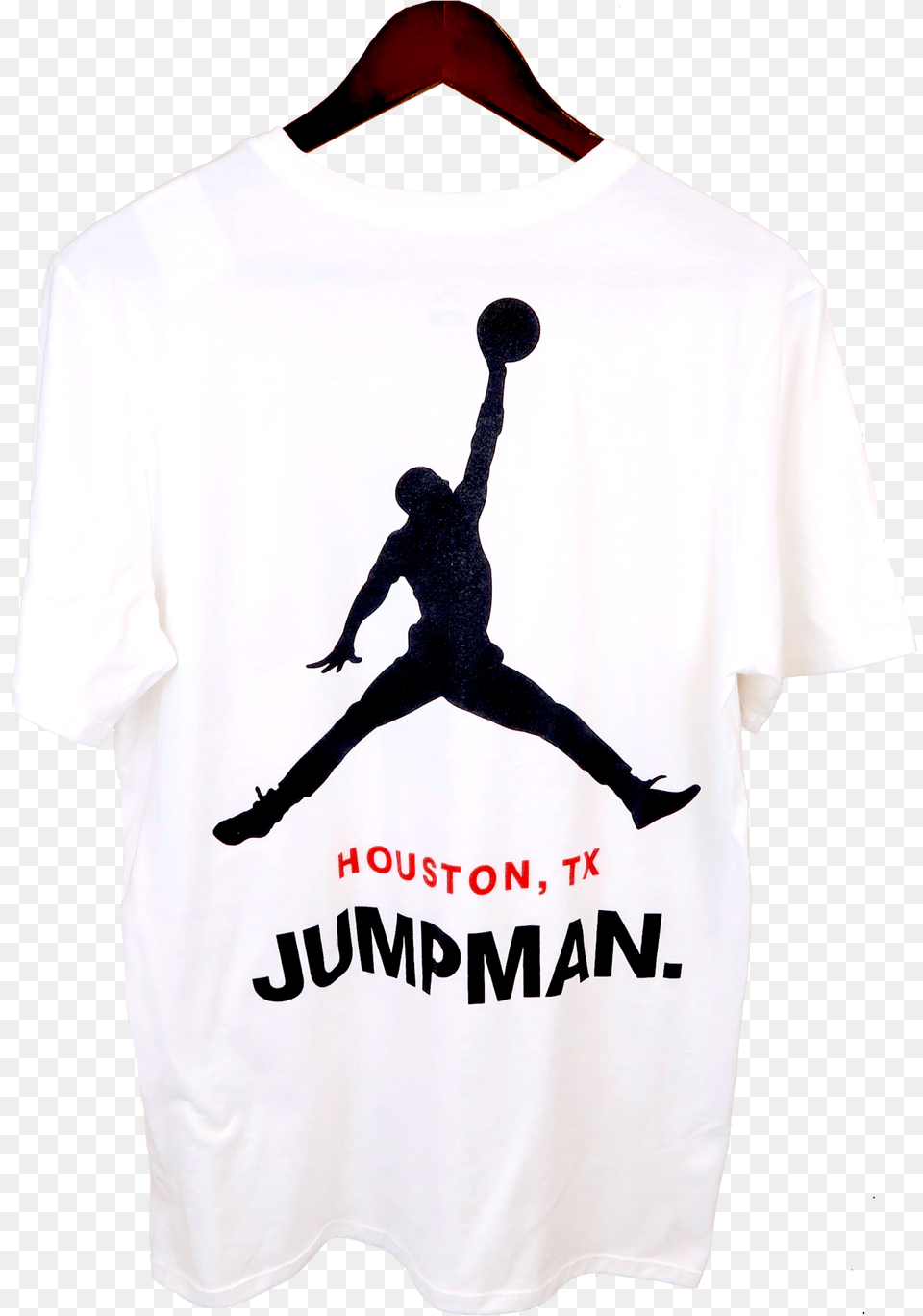Cactus Jack X Jumpman T Shirt Jumpman Logo, Clothing, T-shirt, Person, Footwear Free Png
