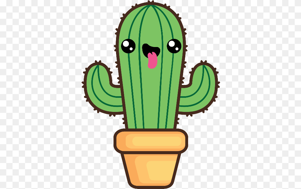 Cactus Kawaii Stickers Kawaii Cactus, Plant, Baby, Person Free Transparent Png