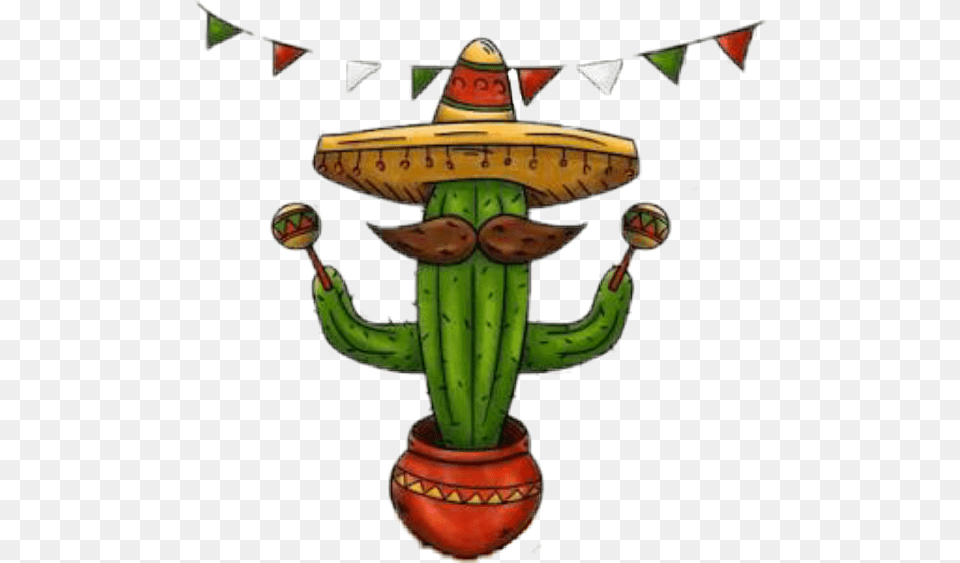 Cactus Mexicano Cactus Mexicano, Clothing, Hat, Sombrero Free Png Download