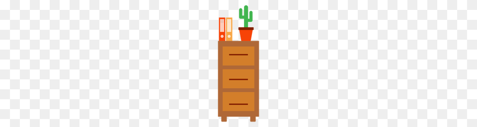 Cactus Pattern With Mexican Hat, Cabinet, Drawer, Dresser, Furniture Png