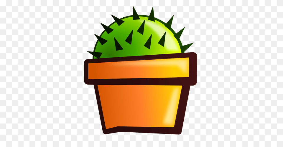 Cactus Plant In A Pot, Jar, Planter, Potted Plant, Pottery Png Image