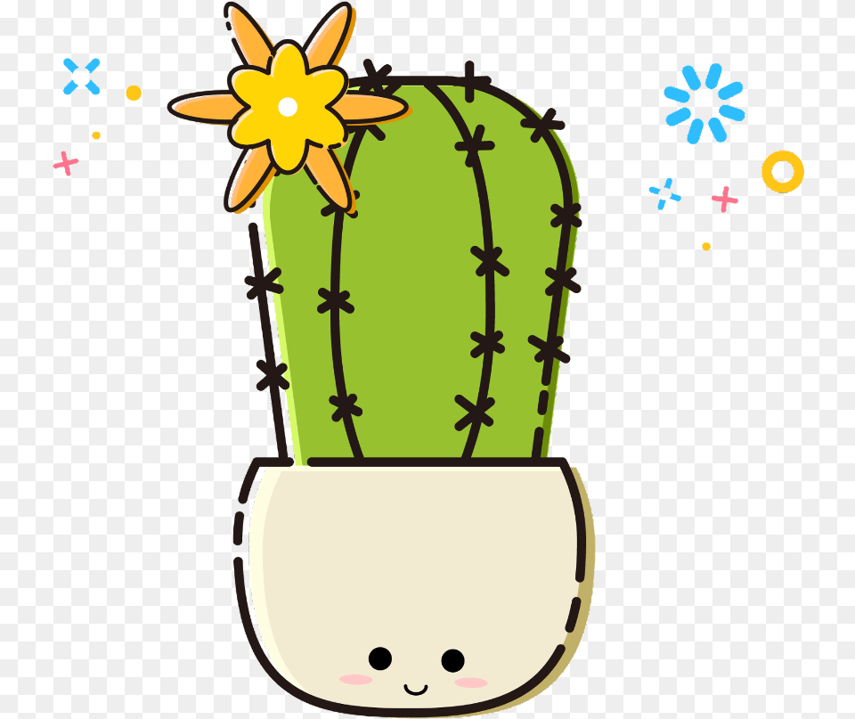 Cactus Remixit Sccacti Cacti Cartoon, Plant Free Transparent Png