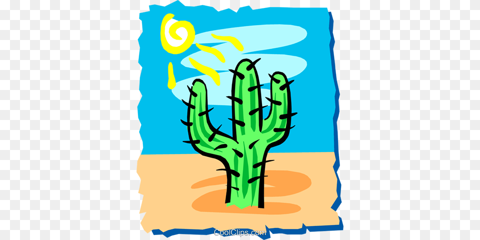Cactus Royalty Vector Clip Art Illustration, Plant Free Png Download