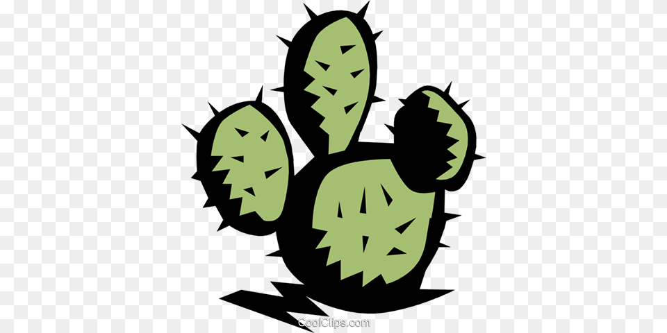 Cactus Symbol Royalty Vector Clip Art Illustration Png