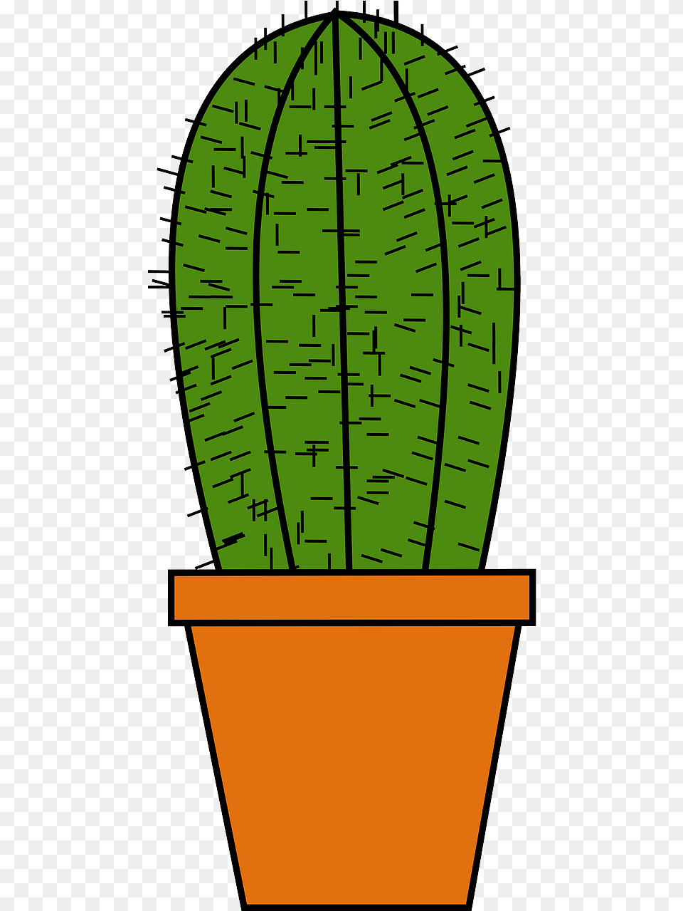 Cactusclay Waterthornfree Vector Graphicsfree Pictures Kaktus Clipart, Vase, Pottery, Potted Plant, Planter Free Png