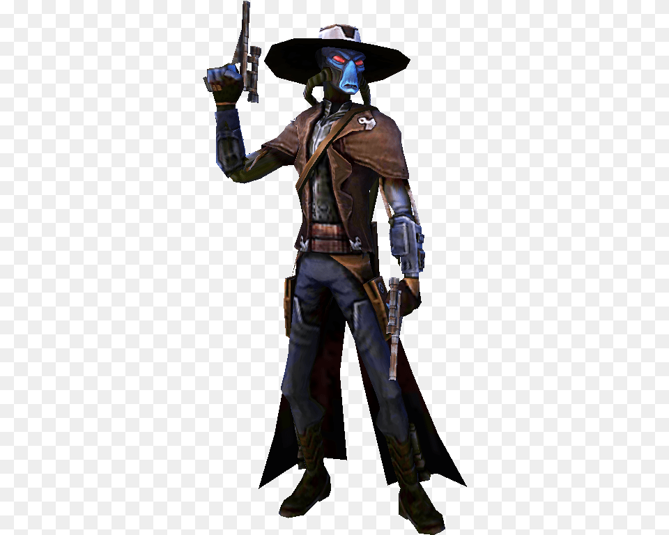 Cad Bane Gun, Adult, Male, Man, Person Free Transparent Png