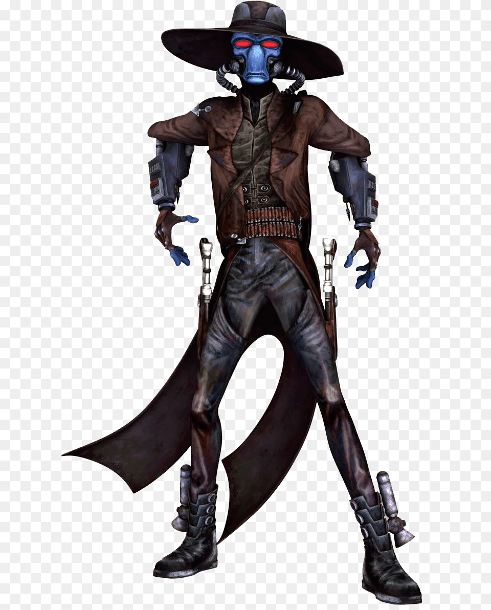 Cad Bane Star Wars Bounty Hunters, Clothing, Costume, Person, Adult Png
