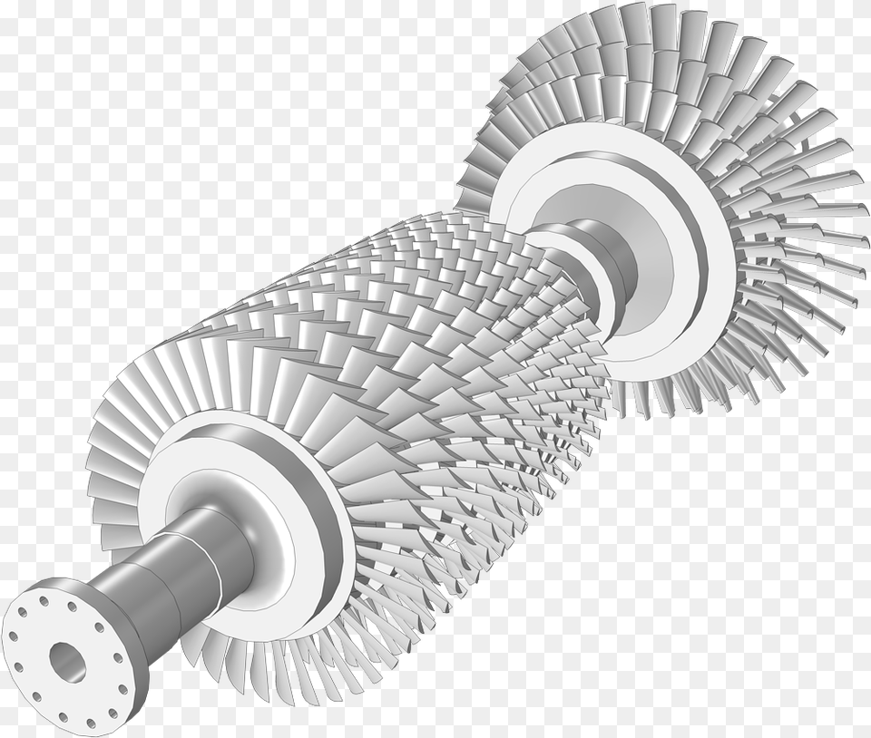 Cad Transparent Metal Part, Coil, Machine, Motor, Rotor Free Png Download