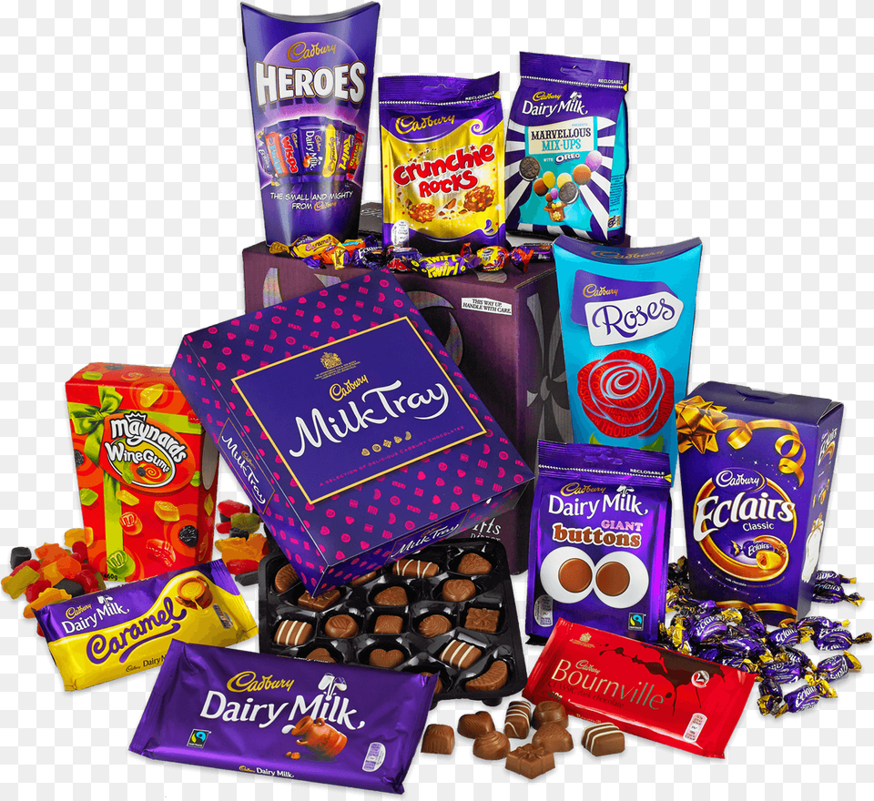 Cadbury Chocolate Dairy Milk Chocolate, Candy, Food, Sweets, Box Free Transparent Png