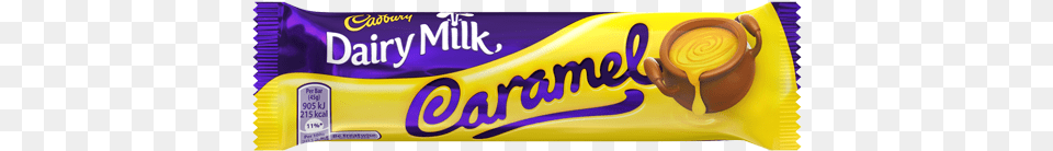 Cadbury Dairy Milk Caramel Bar Dairy Milk Caramel Chocolate Bar, Food, Sweets, Candy, Beverage Png