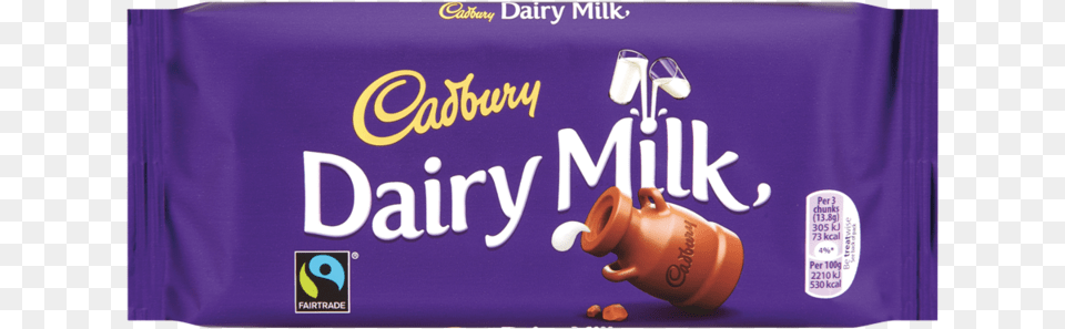 Cadbury Dairy Milk Chocolate Bar 110g Cadbury Dairy Milk, Food, Sweets Free Png Download