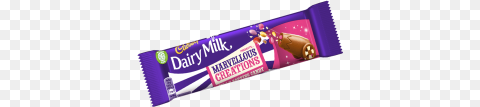 Cadbury Dairy Milk Jelly Popping Candy Cadbury Dairy Milk Marvellous Creations, Food, Sweets Free Png