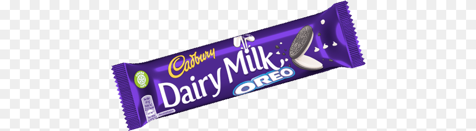 Cadbury Dairy Milk With Oreo Delivered Worldwide, Food, Sweets, Candy Png