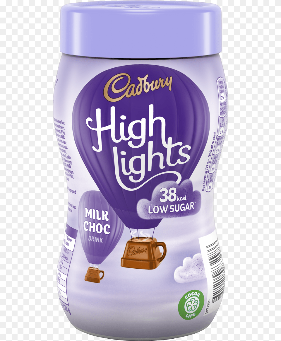 Cadbury Highlights Milk Chocolate Cadbury39s Dark Hot Chocolate, Balloon, Cup, Dairy, Food Free Png Download