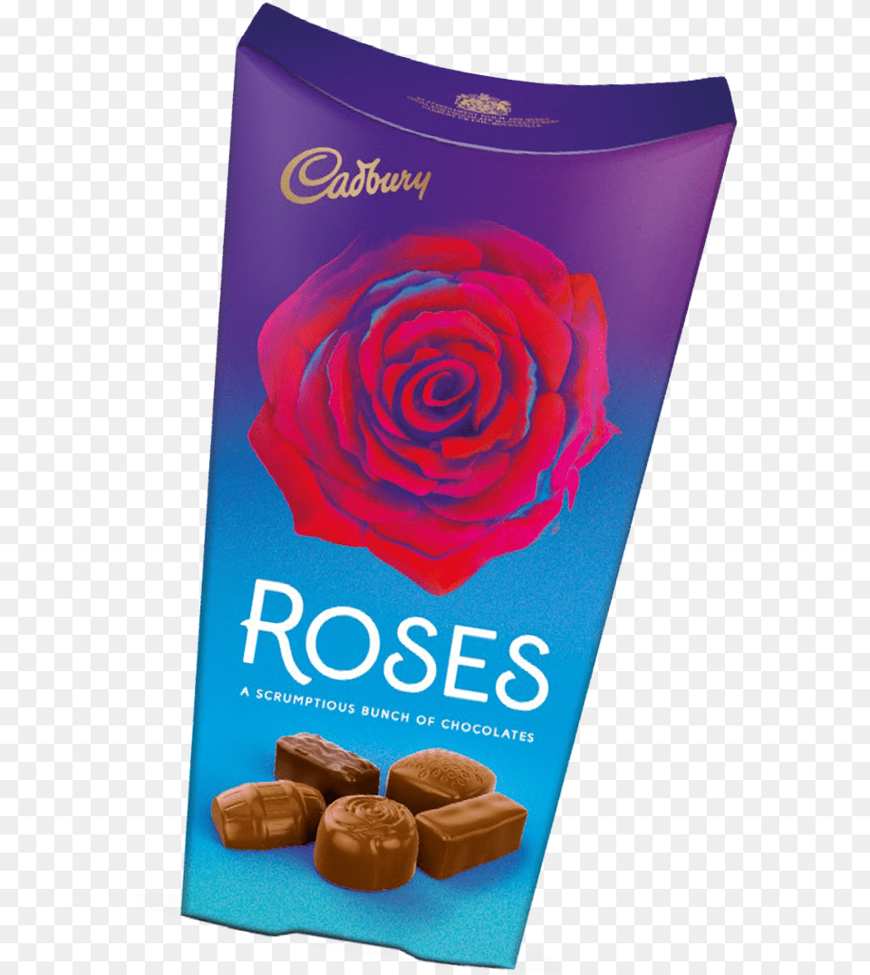 Cadbury Roses Carton 290g Rose, Flower, Plant, Chocolate, Dessert Png Image