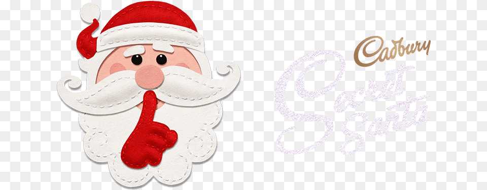 Cadbury Secret Santa Cadbury Santa, Nature, Outdoors, Snow, Snowman Free Png Download