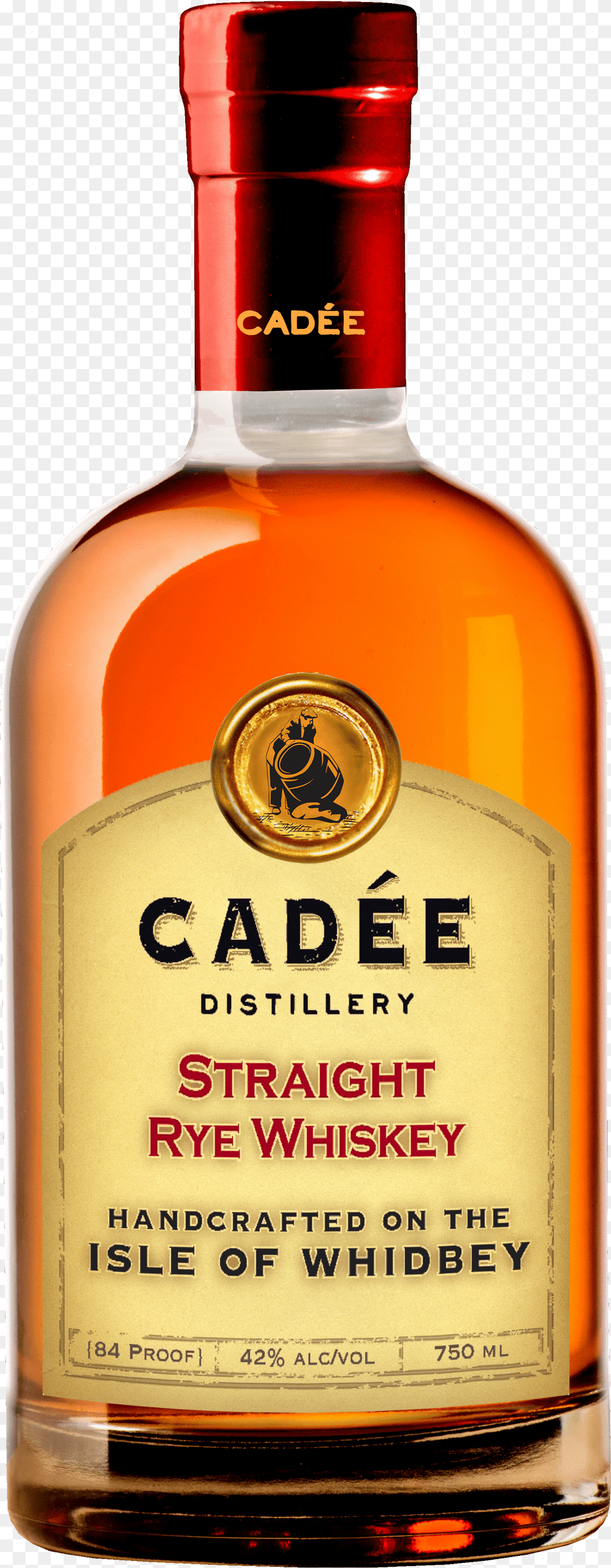Cade Distillery Rye Whiskey Liqueur, Alcohol, Beverage, Liquor, Beer Free Png Download