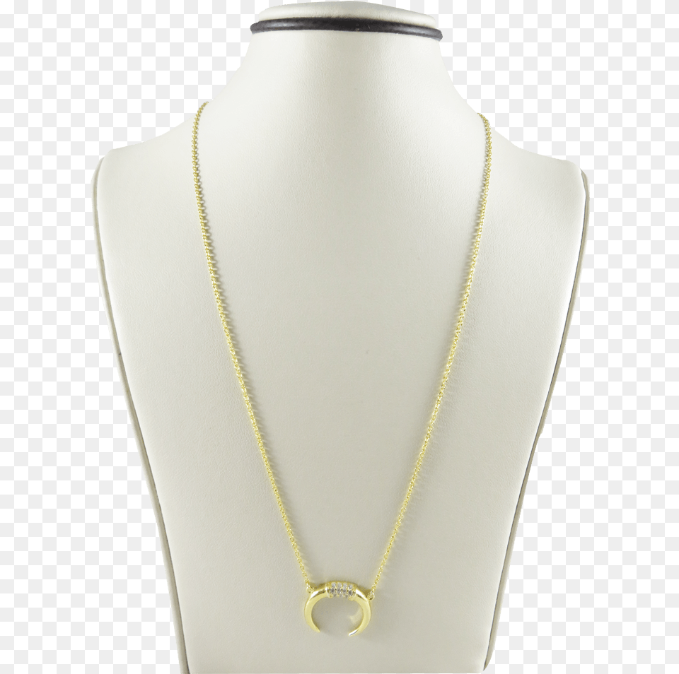 Cadena De Plata Con De Oro Y Dije Luna Invertida Linksys Vpn Router, Accessories, Jewelry, Necklace, Pendant Free Transparent Png
