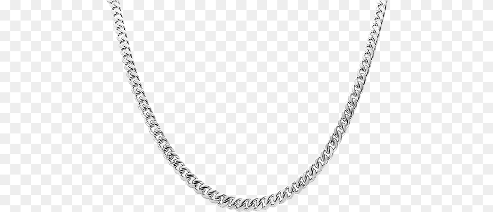 Cadena De Plata Ljca01 White Gold Chain Price, Accessories, Jewelry, Necklace Free Png Download