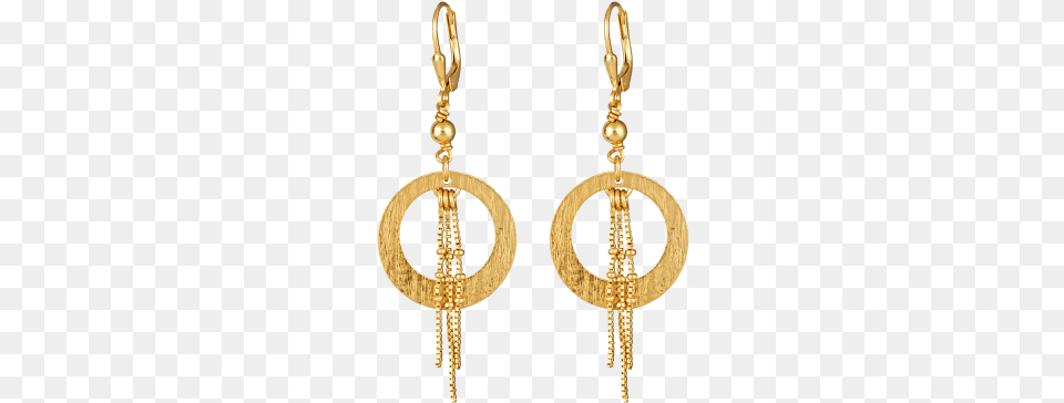 Cadena Y Aretes De Oro, Accessories, Earring, Gold, Jewelry Png Image