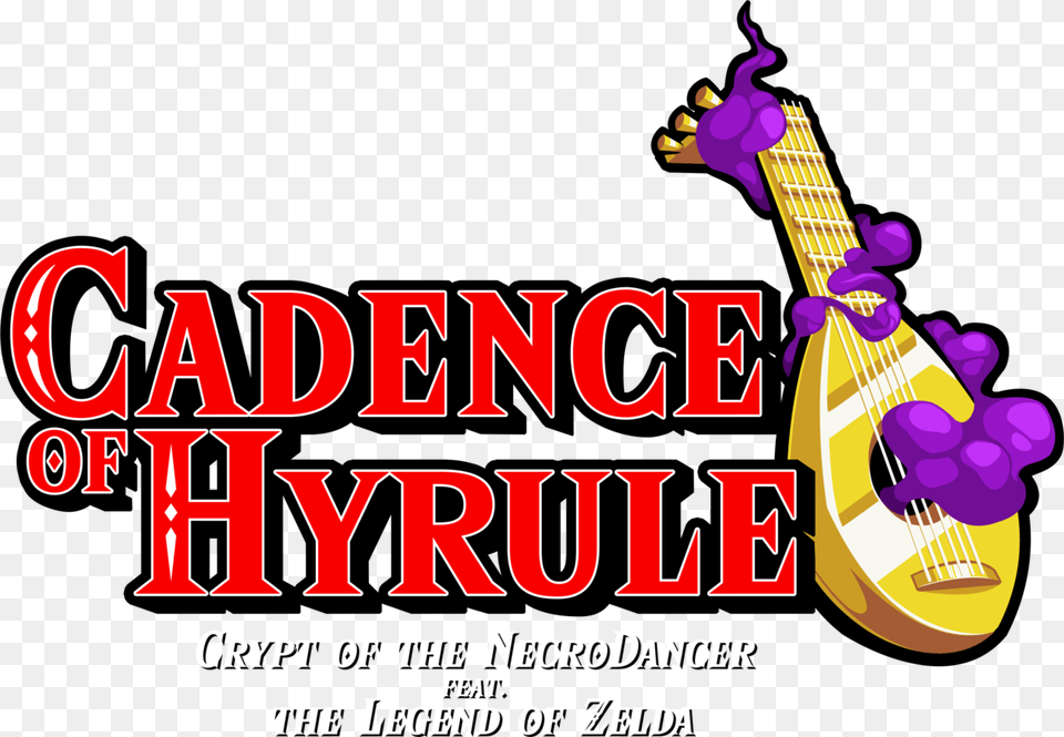 Cadence Of Hyrule Crypt Of The Necrodancer Featuring, Guitar, Musical Instrument, Bass Guitar Free Png Download