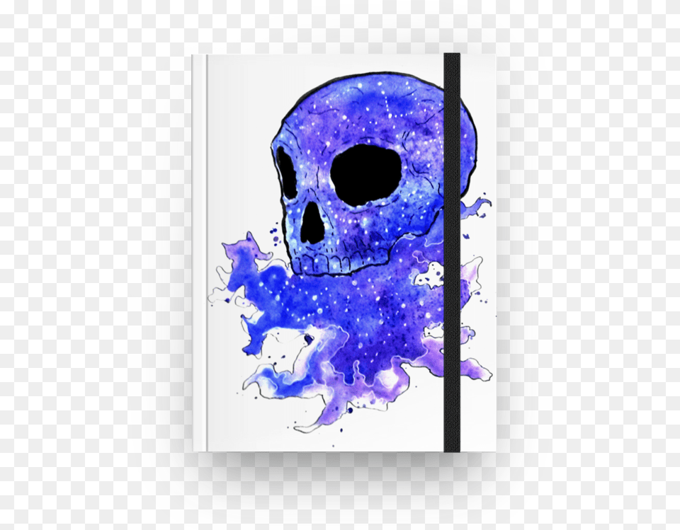 Caderno Caveira Galxia De Rabiskando Artena Skull, Purple, Art, Accessories, Gemstone Free Transparent Png