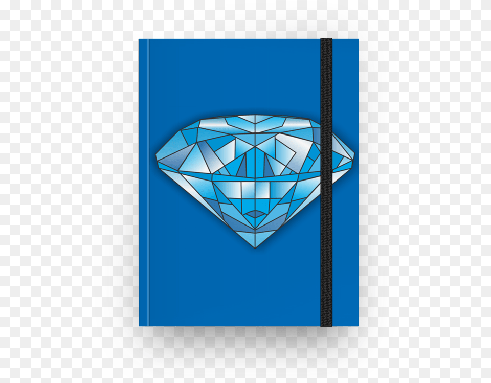 Caderno Diamante Azul De Diegosantosdesignerna Triangle, Accessories, Diamond, Gemstone, Jewelry Png Image