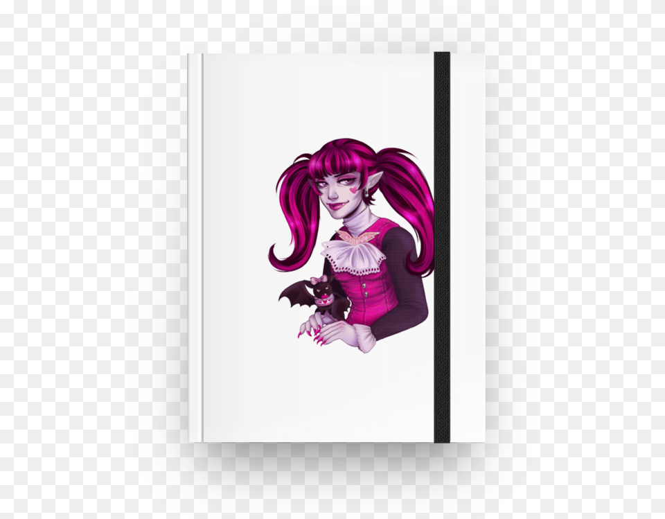 Caderno Draculaura De Claudia Ana Caderno Monster High 2019, Adult, Publication, Person, Woman Free Png Download