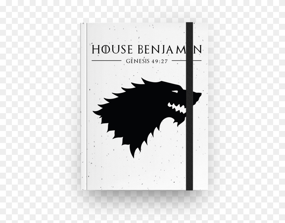 Caderno House Benjamin De Karolyne Jaquesna Game Of Thrones House Stark Vector, Book, Publication, Leaf, Plant Free Png