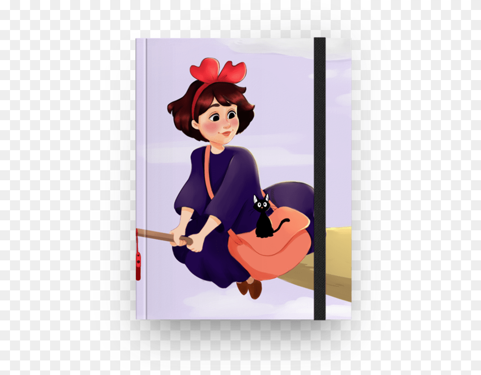 Caderno Kiki Delivery Service Ghibli Museum, Clothing, Dress, Adult, Female Free Png Download