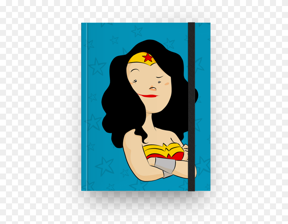 Caderno Mulher Maravilha De Jacqueline Limana Desenho Mulher Maravilha Voando, Adult, Female, Person, Woman Free Transparent Png