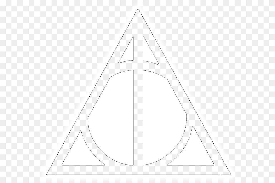 Caderno Reliquias Da Morte, Triangle, Symbol Free Transparent Png