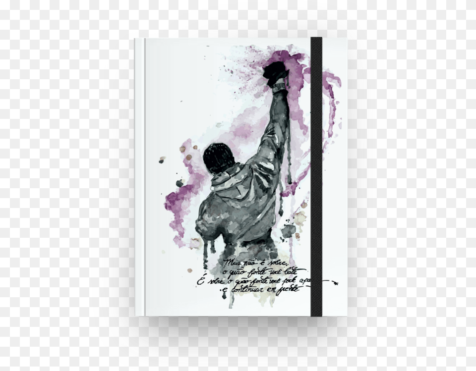 Caderno Rocky Painting, Art, Boy, Child, Male Free Png Download