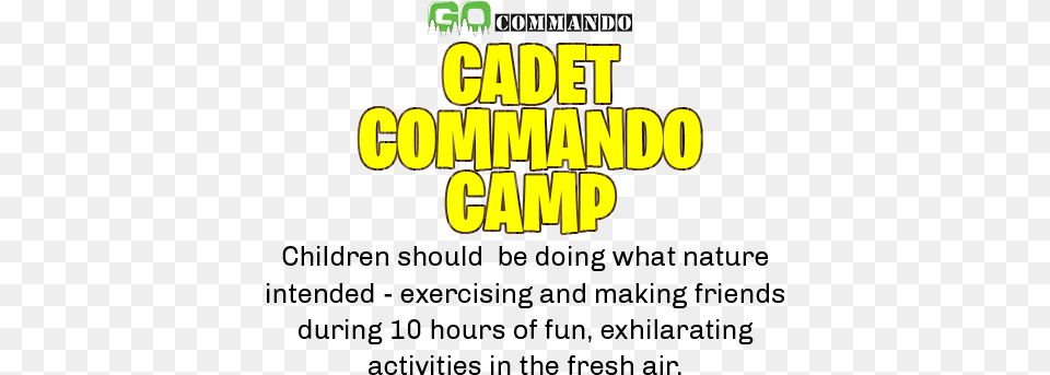 Cadet Camp Text Portable Network Graphics Png