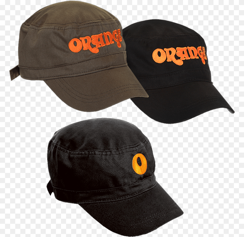 Cadet Hat U2013 Orange Amps For Baseball, Baseball Cap, Cap, Clothing Png Image