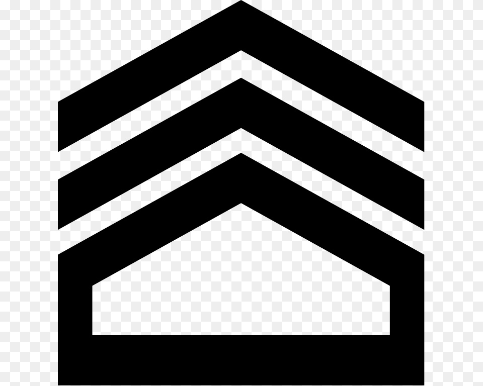 Cadet Staff Sergeant Rank, Gray Free Png