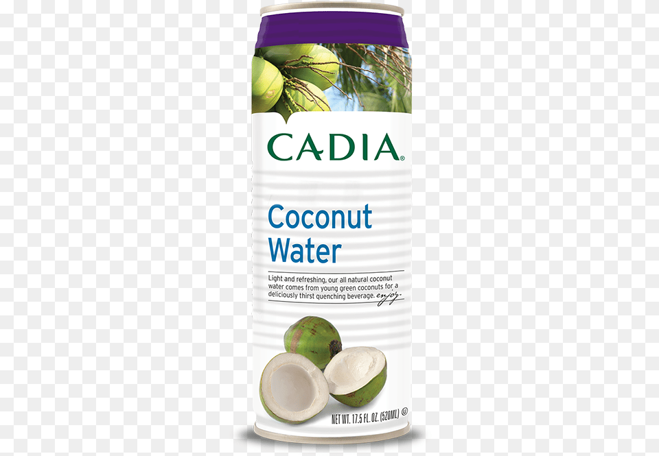 Cadia Coconut Water, Plant, Produce, Food, Fruit Free Png