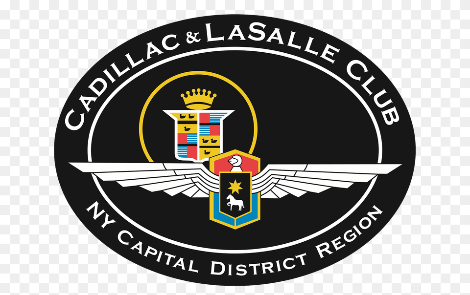 Cadillac And Lasalle Club Logo, Emblem, Symbol Png