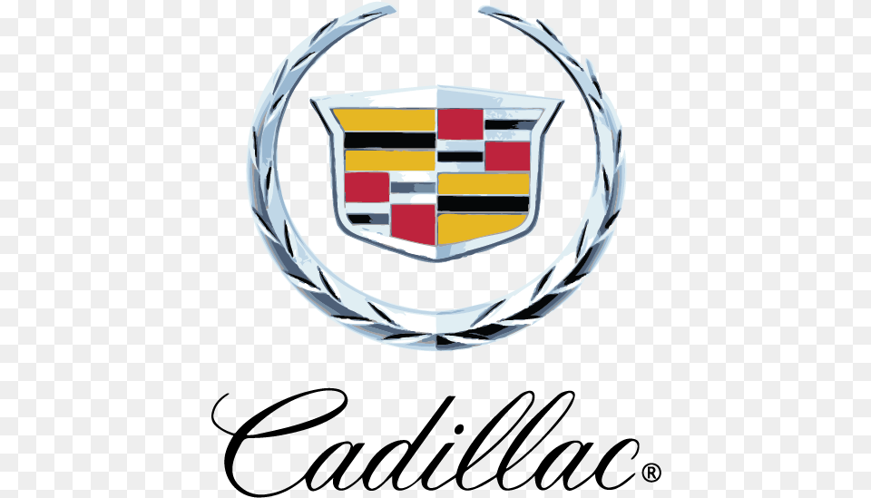Cadillac Cadillac Logo In, Emblem, Symbol, Smoke Pipe Free Png Download