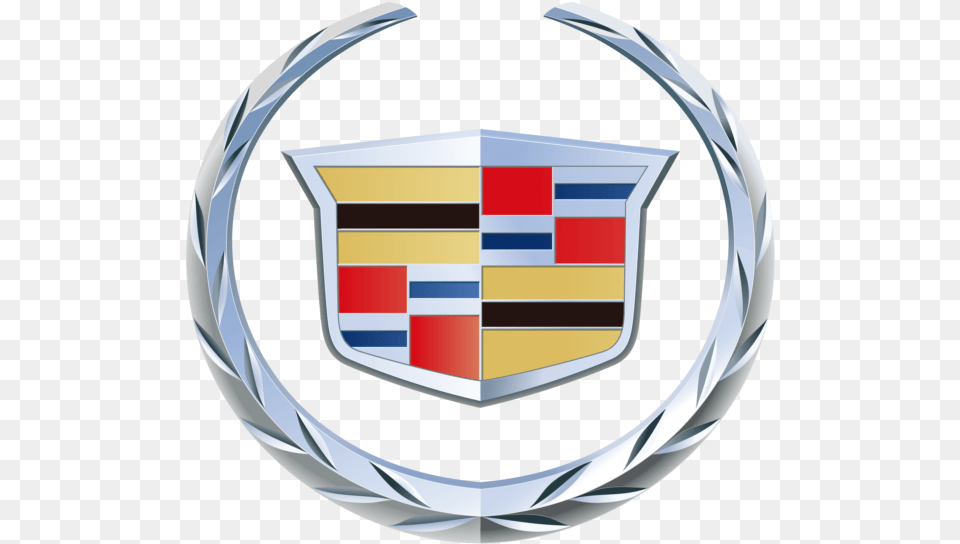 Cadillac Car Logo Image Download Searchpng New Cadillac Logo, Emblem, Symbol, Armor Free Png