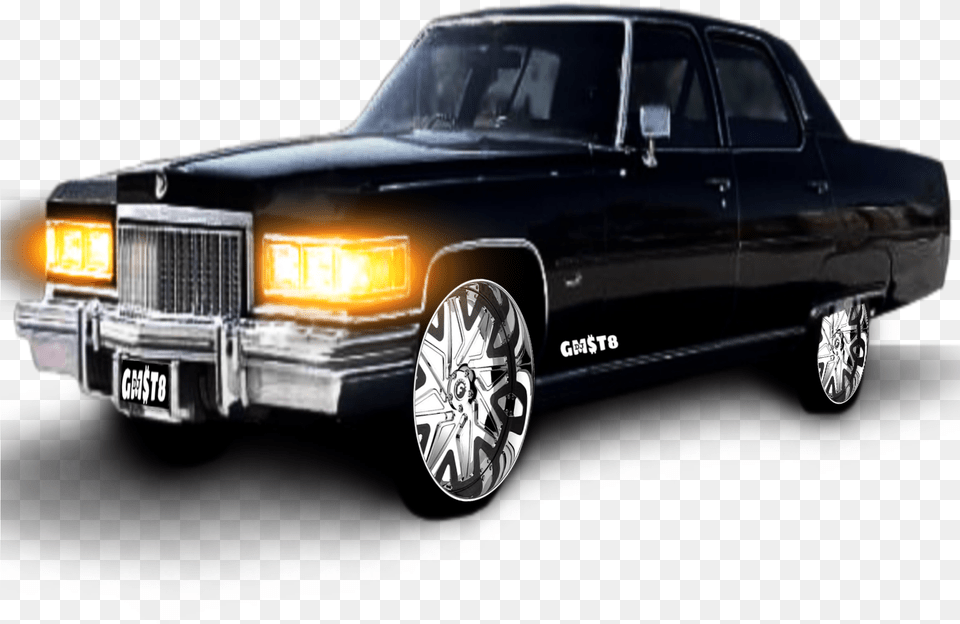 Cadillac Ss Gmstkz Gmst Goonie Car Slab Htown Cadillac Fleetwood Brougham, Alloy Wheel, Vehicle, Transportation, Tire Png