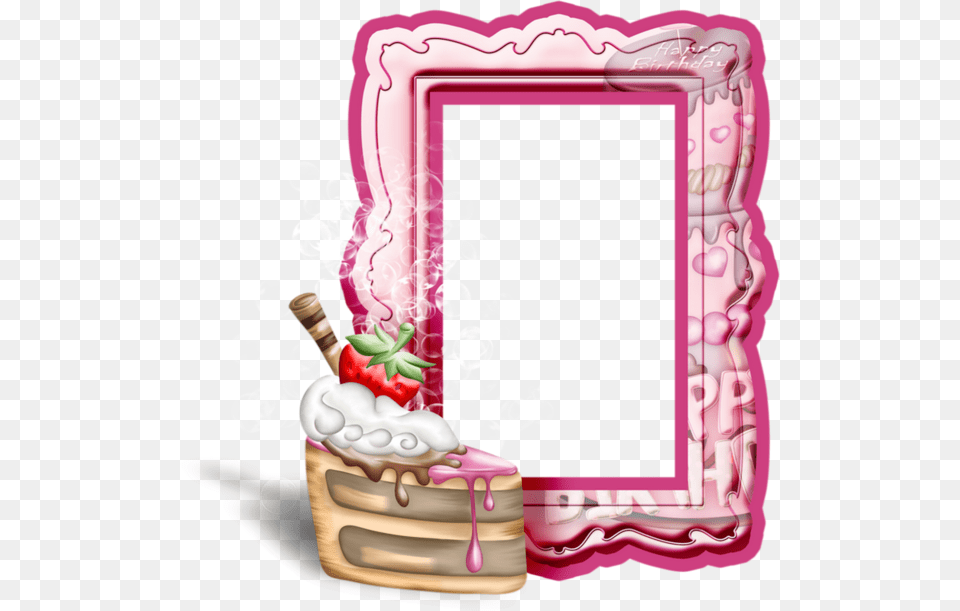 Cadre Anniversaire, Birthday Cake, Cake, Cream, Dessert Png