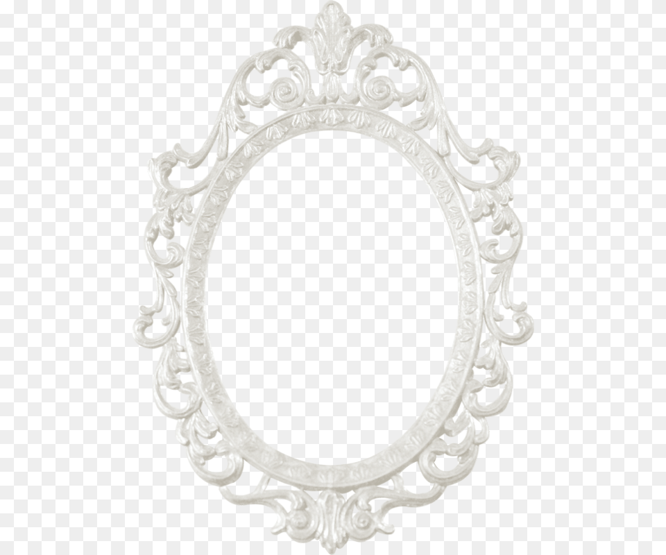 Cadre Baroque Snow White Mirror, Oval, Crib, Furniture, Infant Bed Free Png