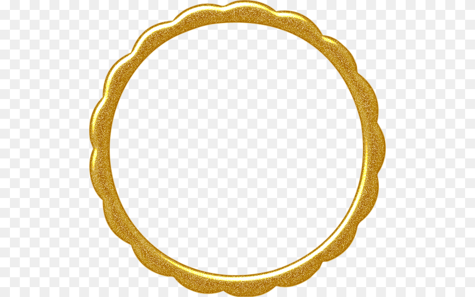 Cadre Jaune Circle, Gold, Plate Png Image