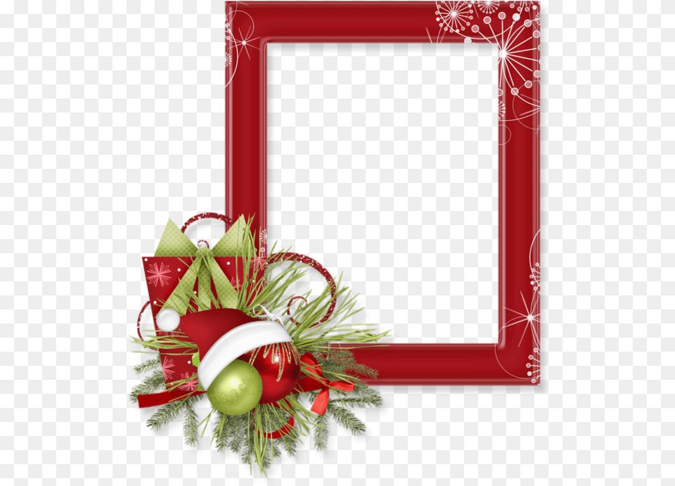 Cadre Nol Cluster Christmas Frame Picture Frame, Blackboard Free Transparent Png