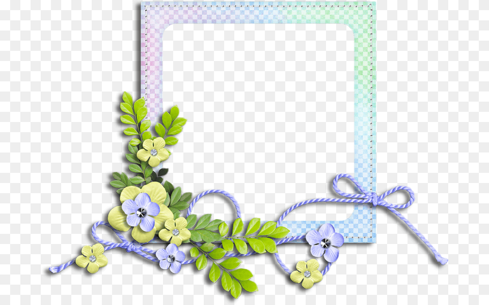 Cadre Printemps Pques Picture Frame, Flower, Flower Arrangement, Plant, Art Png Image