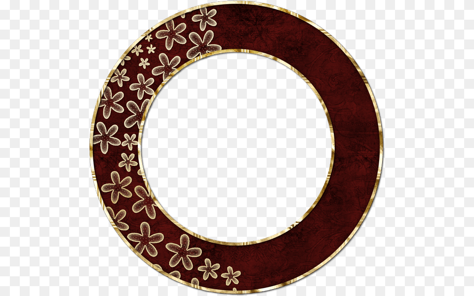 Cadre Rond Tube Marco Redondo Round Frame Circle, Home Decor, Oval, Pottery Free Png
