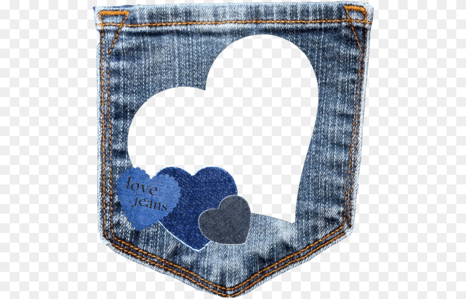 Cadres Frame Rahmen Quadro Clip Art Denim Pocket, Clothing, Jeans, Pants, Applique Free Transparent Png