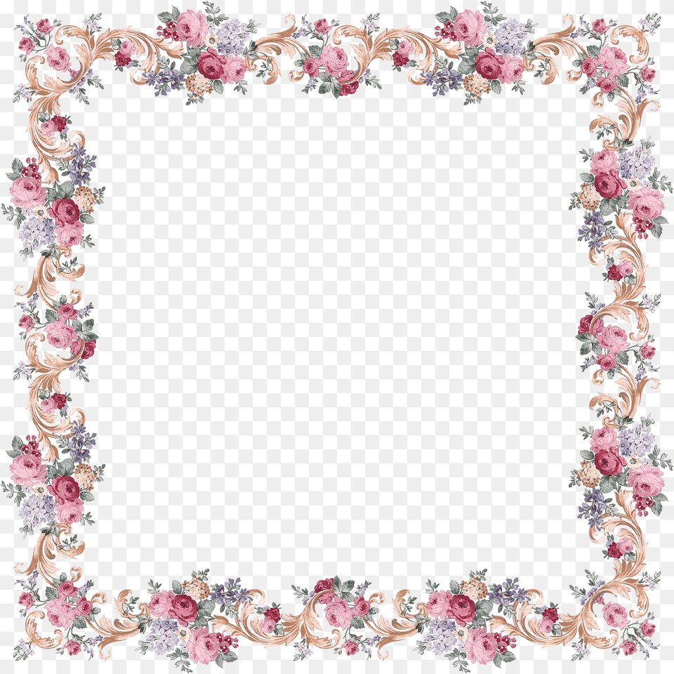 Cadres Pour Photos, Art, Floral Design, Graphics, Pattern Free Png